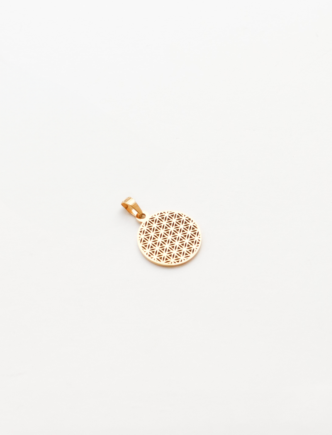 Personalized Flower of Life Charm - Anhänger (waterproof)