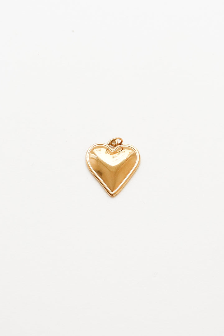 Personalized Big Heart Charm - Anhänger (waterproof)