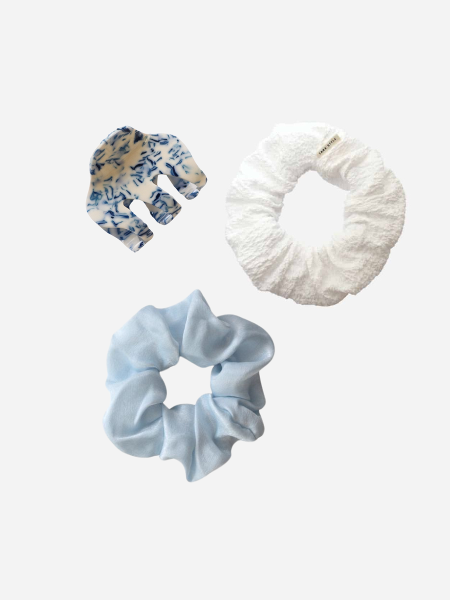 Blue Clouds - Hairaccessoire Set