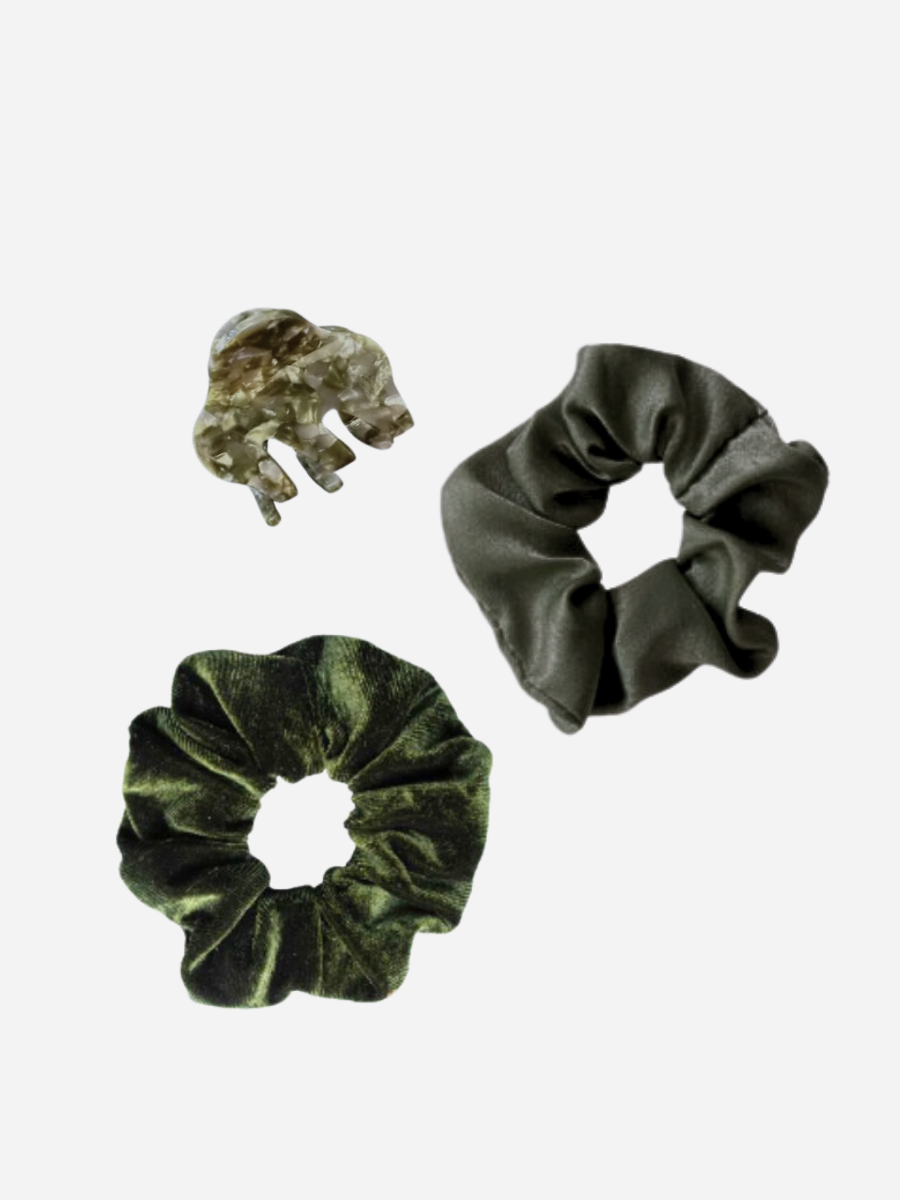 Camouflage Khaki - Hairaccessoire Set