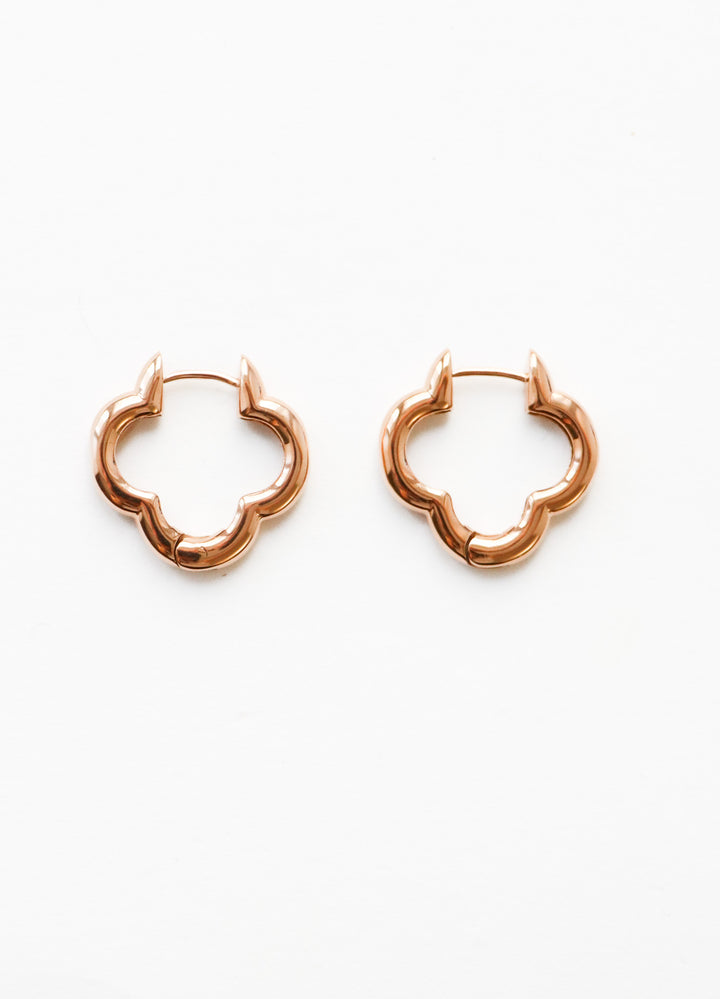 Bold Clover Hoops - Creolen (waterproof)