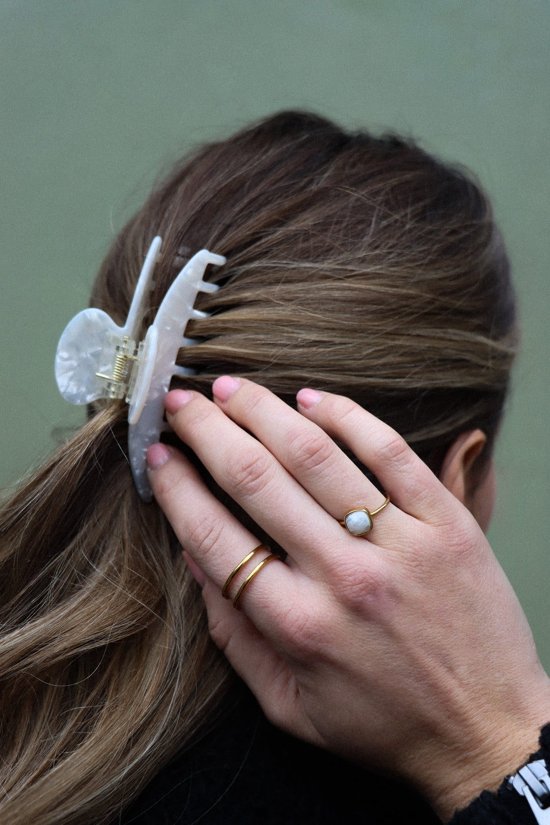 Elise Marble Hairclip - Haarklammer