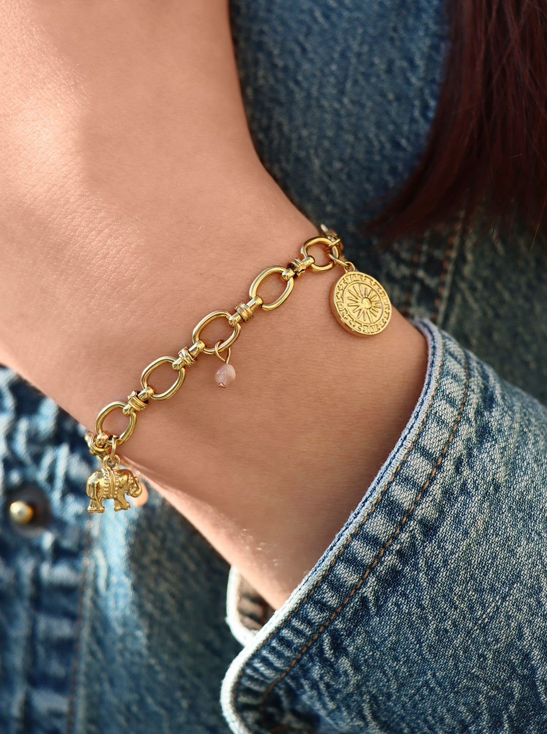 Freya Oriental Charms Bracelet - Armkette (waterproof)