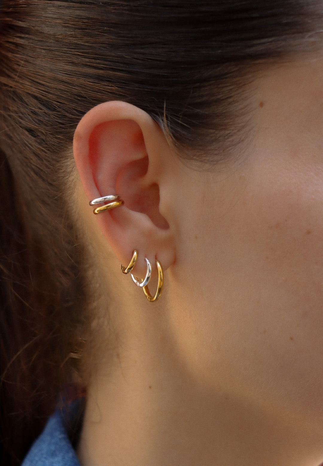 Mara Bicolor Earcuff - Ohrklemme Set (waterproof)