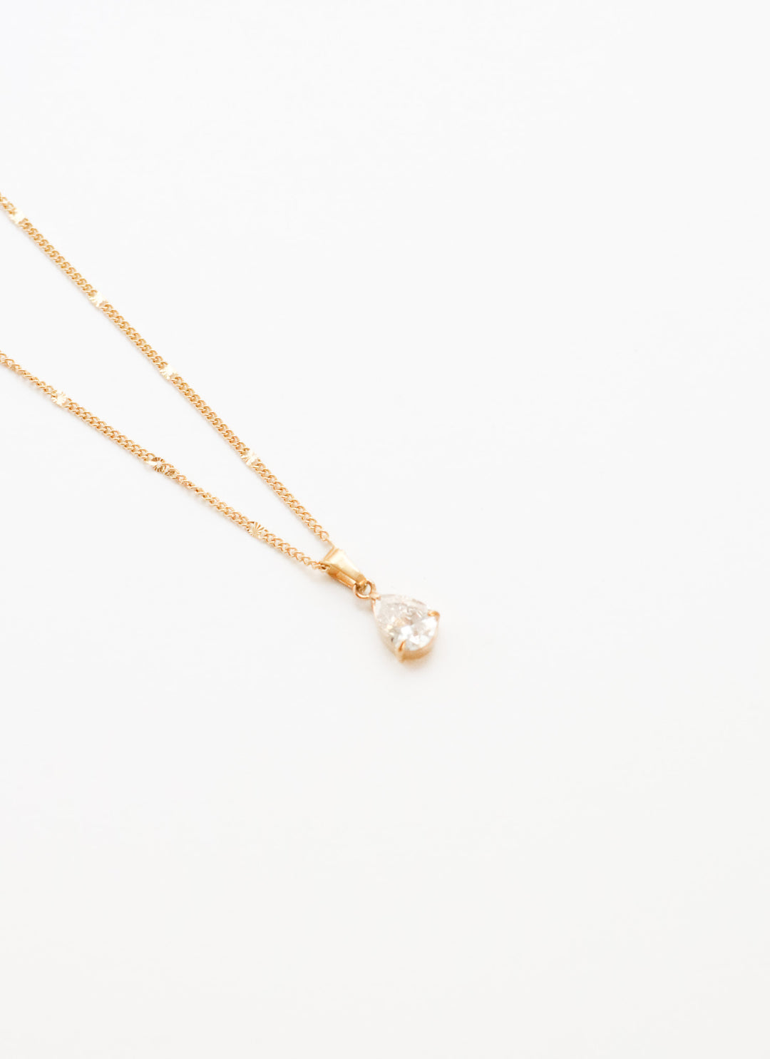 Mila Drop Zircone Halskette - Necklace (waterproof)