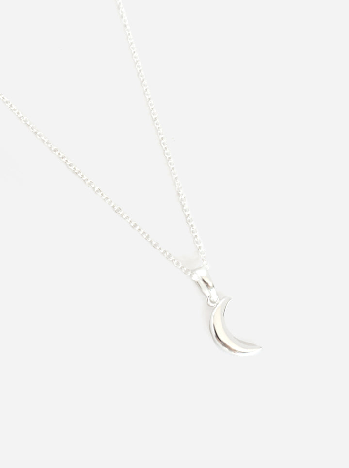 Personalized New Moon Necklace - Halskette (waterproof)