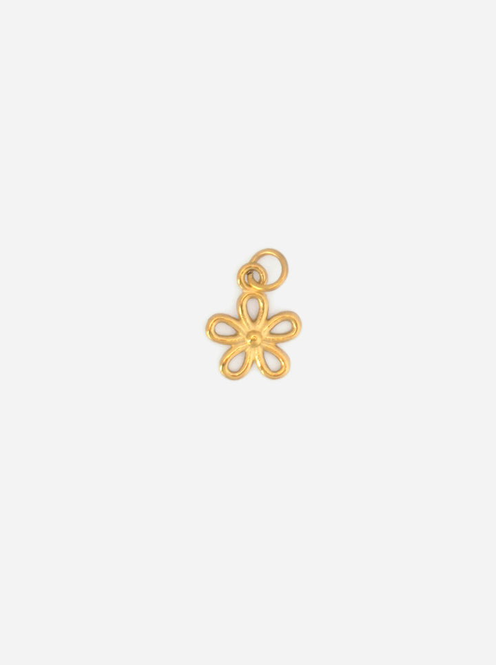 Personalized Simple Flower Charm - Anhänger (waterproof)