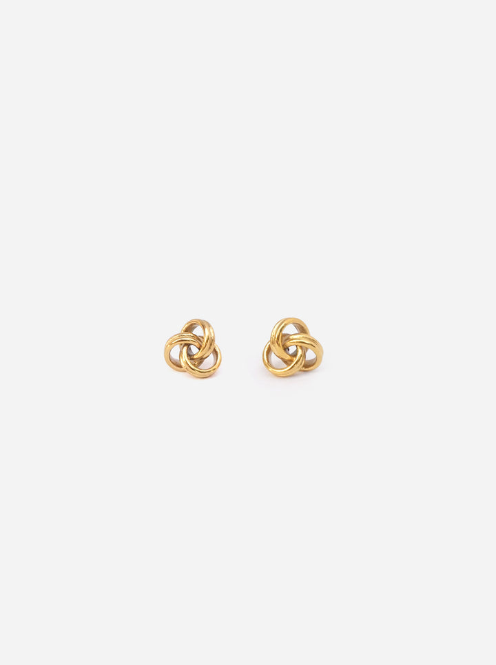 Vintage Endless Knot Stud - Ohrstecker (waterproof)