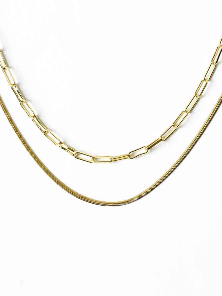 Amélie Brooklyn Necklace - Halsketten Layering Set (waterproof)