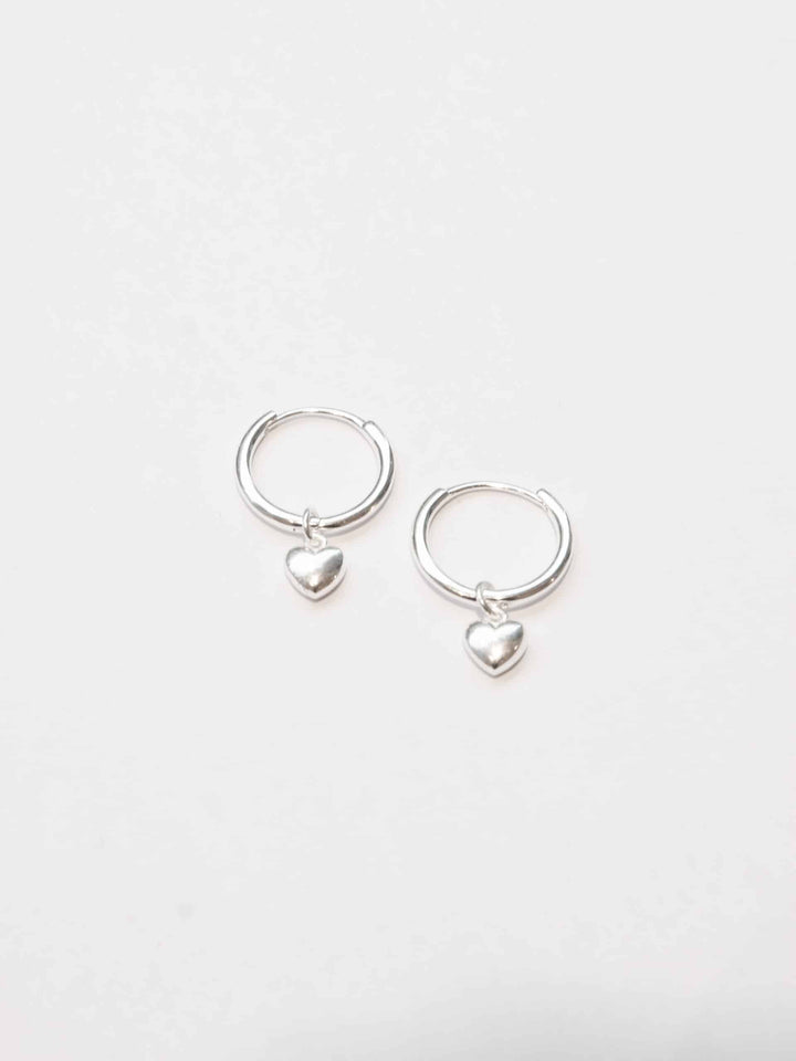 Bold Heart Infinity Hoops - Creolen (waterproof)