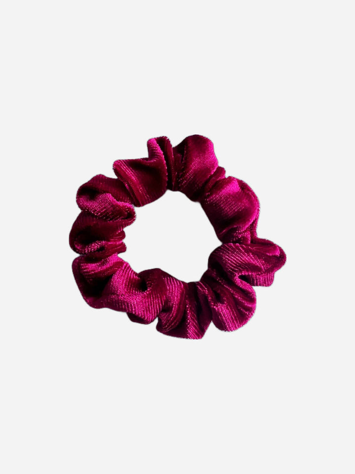 Small Miriam Scrunchie – samtiges Haargummi